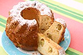 Bánh Bundt với nho