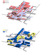 Dalle de Cergy-Préfecture : fonctions.