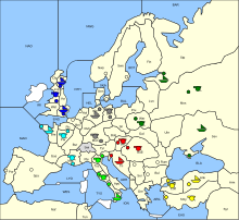 Modèle de carte du jeu Diplomatie