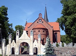 Our Lady of Consolation church in Drzycim