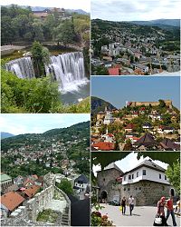 Jajce – Veduta