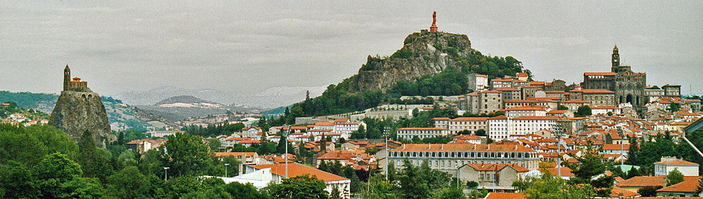 Le Puy-en-Velay panoráma