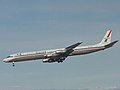 ユナイテッド航空のダグラス DC-8