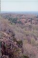 Vue depuis South Mountain sur Cathole Mountain.