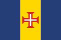 Bandera de la Región Autónoma de Madeira (Portugal).