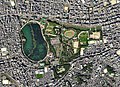 Aerial view of Fukuoka Castle