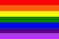 International Co-operative Alliance's rainbow flag