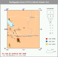 A swarm of earthquakes