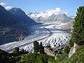 Aletsch Glacier in Switzerland (on Commons)