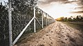 Hungary–Serbia fence, from Hungary