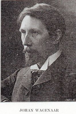 Johan Wagenaar in 1912