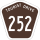 Tourist Drive 252 marker