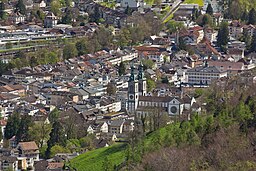 Vy över Glarus