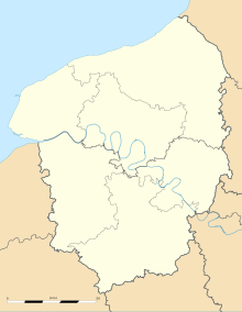 Grèges trên bản đồ Upper Normandy