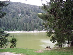 Lac vert.