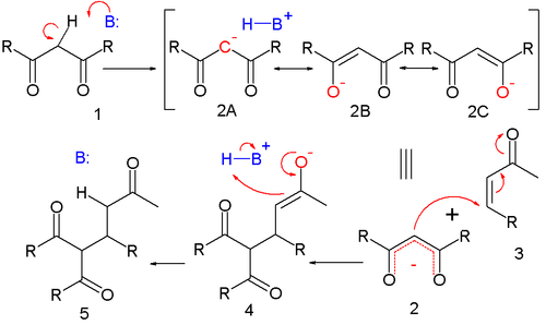 Mechanismus Michaelovy reakce