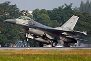 Royal Thai Air Force's 103sqn F-16A Block15 OCU at VTBD