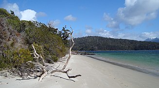 Der Recherche Bay an der Südküste Tasmaniens