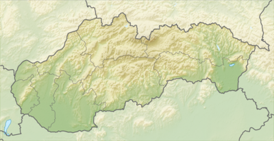 Location map Slovakia