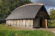 Casa viking reconstruída em Ale