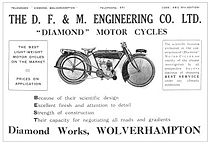 Diamond advertentie uit 1920