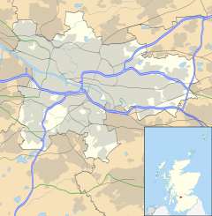 Hardgate is located in Glasgow council area