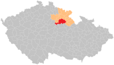 Správní obvod obce s rozšířenou působností Hradec Králové na mapě