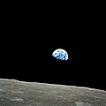 Image 1Earthrise, taken on December 24, 1968 by astronaut William "Bill" Anders during the Apollo 8 space mission. It was the first photograph taken of Earth from lunar orbit. (from 20th century)