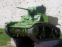 American M3 Stuart light tank