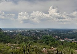 Montana Park seen from the Magaliesberg Mountains