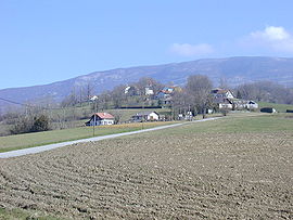 Vue du chef-lieu de Chessenaz