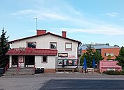 En liten Kino Juha biograf i Nurmijärvi, Finland.