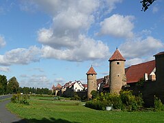 Quellgebiet des Franzosengrabens im Hintergrund