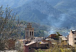 Skyline of Organyà