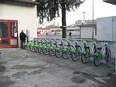 Une station à Vicence.