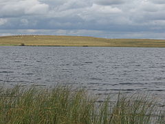 Le lac de Saint-Andéol.