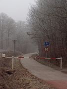 RAVeL fietspad tussen Chimay en Froidchapelle