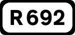 R692 road shield}}