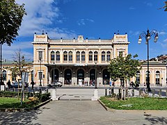 The entry to Trieste Centrale