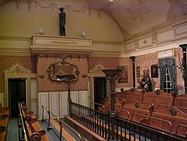 Interieur van Villa Volta in de Efteling.