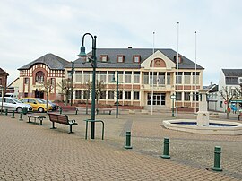 The town hall in Formerie