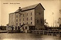 Moulin de la Chaume et barrage sur la Besbre, début XXe siècle.