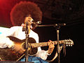 Lauryn Hill bei einem Konzert im Oktober 2005 im Central Park