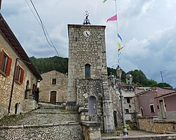 Tower of the church of S. Martino in Agne.