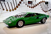 Al doilea prototip Countach (șasiu 1120001) la muzeul fabricii Lamborghini