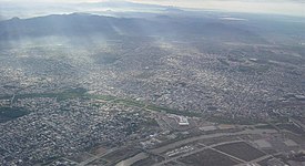 Imagem aeréa de Culiacán