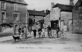 La Place du Centre au début du XXe siècle