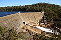 Wellington Dam before the upgrade