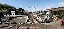 第3村モデル地・天竜二俣駅の転車台