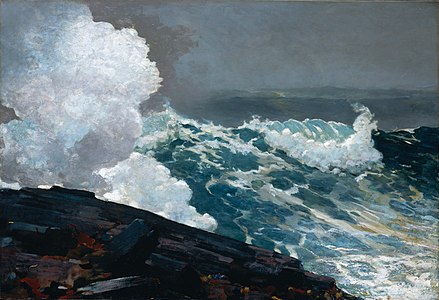 Northeaster, by وینسلو هومر